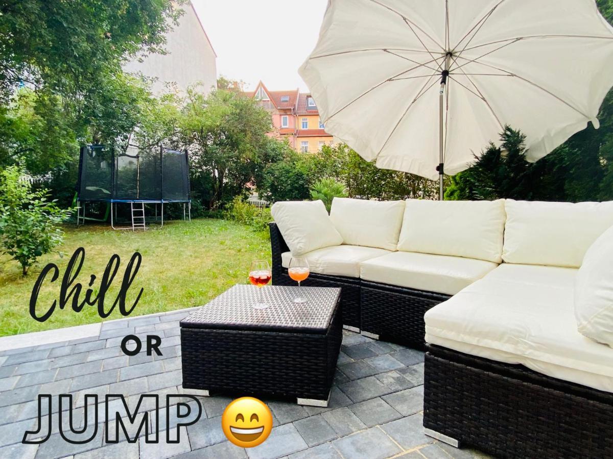Zentral & Ruhig, Ideal Fuer Home Office Mit Garten 예나 외부 사진