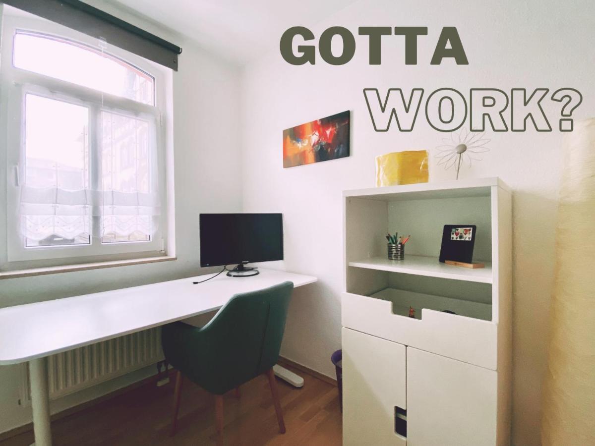 Zentral & Ruhig, Ideal Fuer Home Office Mit Garten 예나 외부 사진